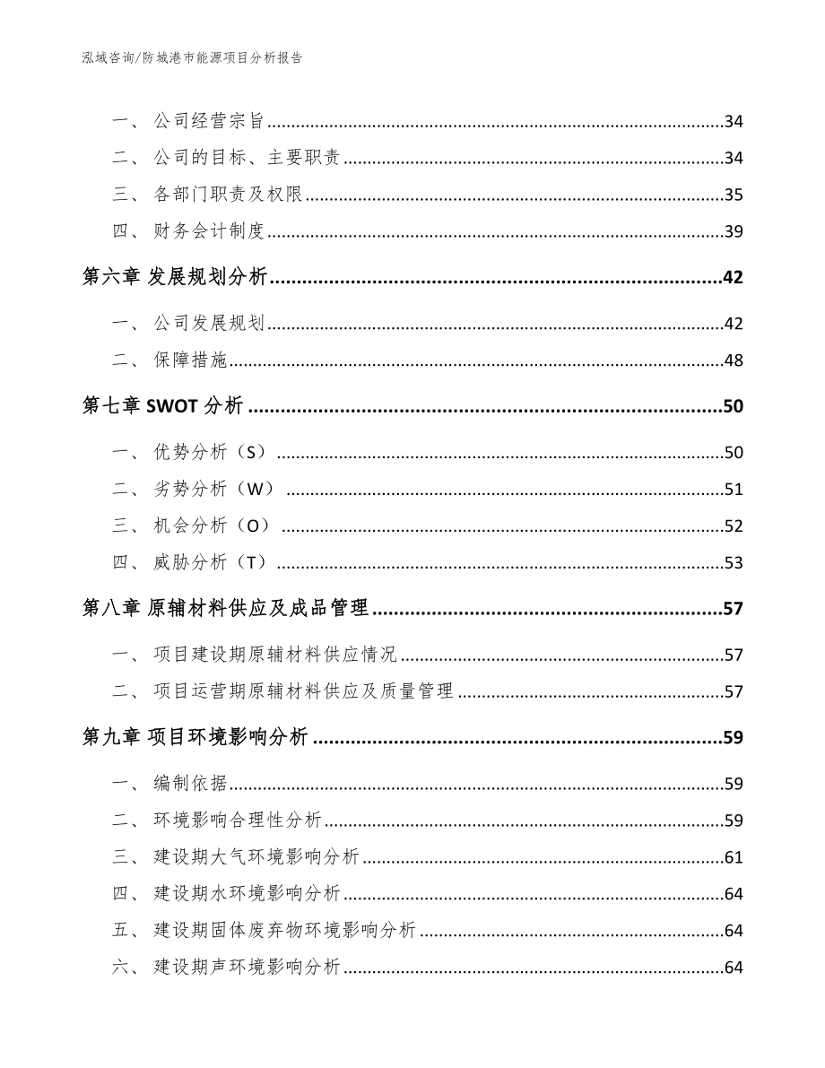 防城港市能源项目分析报告_模板参考_第4页