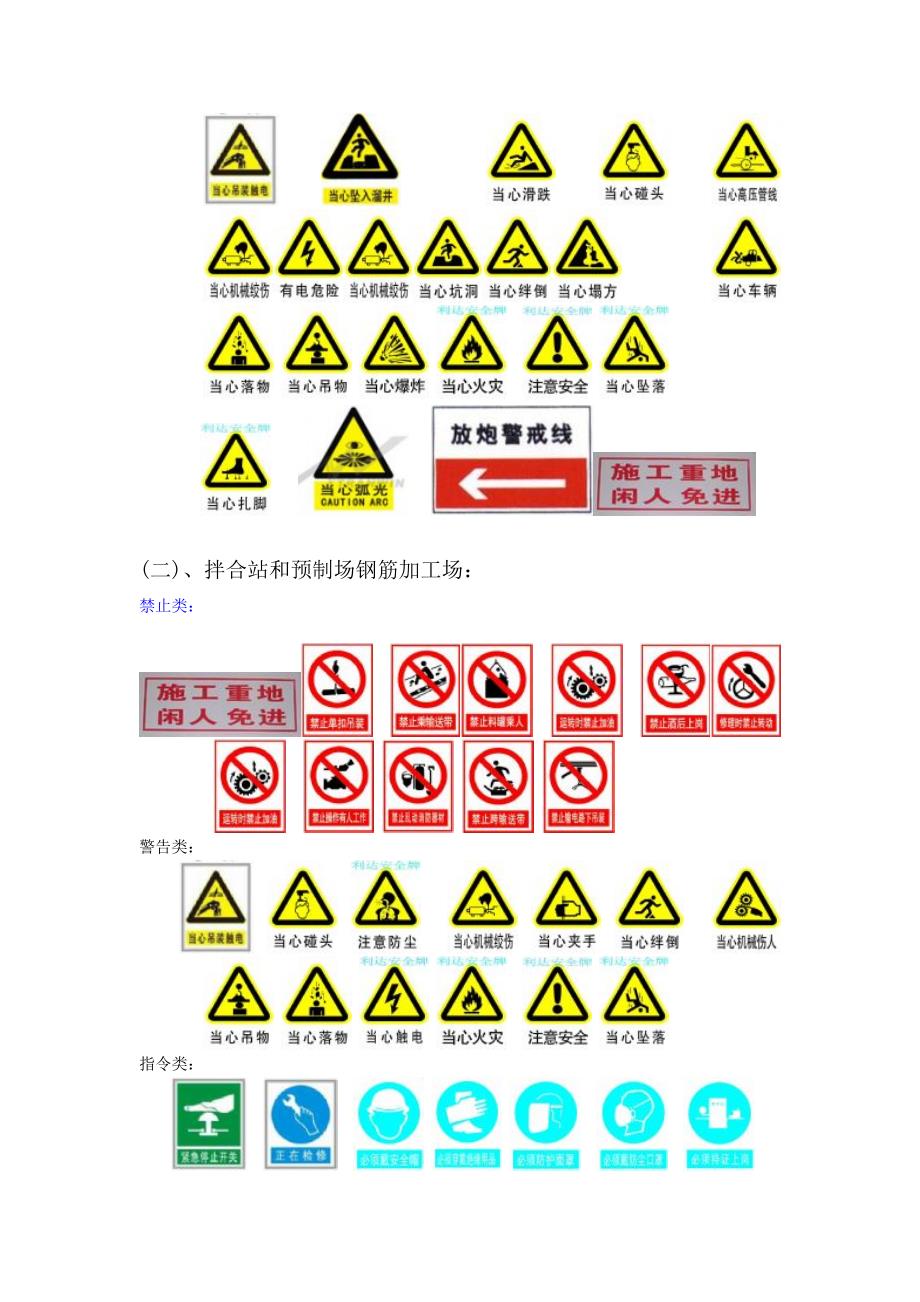 施工安全警示牌.docx_第2页