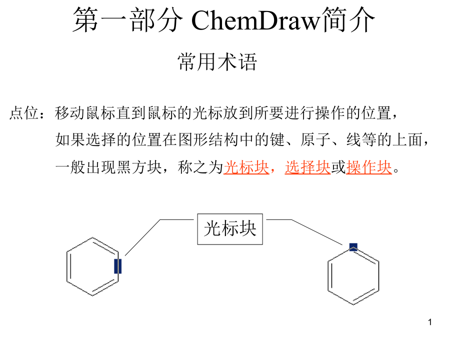 医学课件ChemDraw教程很全_第1页