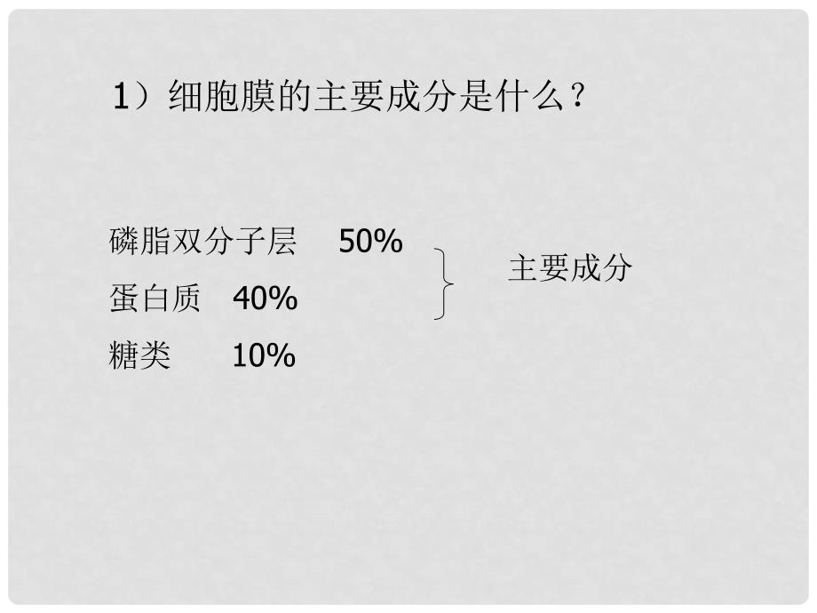 高中生物：3.1《细胞膜》课件（沪科版第一册）_第3页