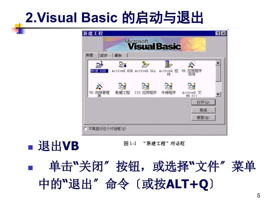 VB最全课件_教程【完整版】_第5页