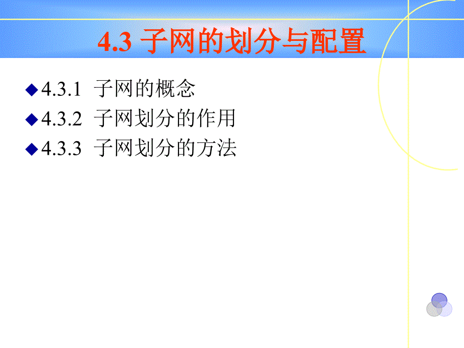 教学课件第八讲子网的划分与配置_第2页