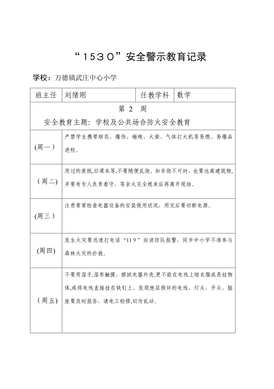 1530安全警示教育记录_第2页