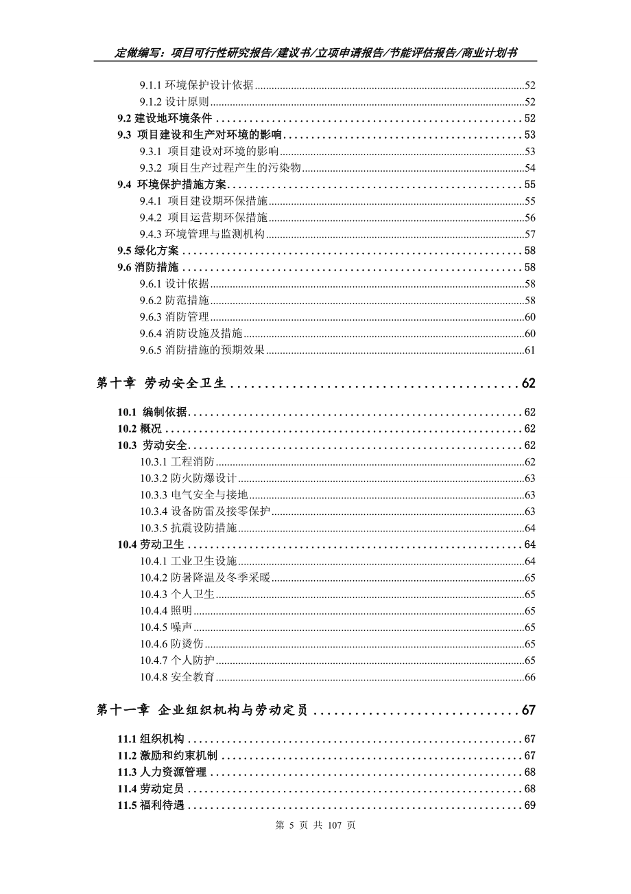 有机玻璃管项目可行性研究报告写作范本_第5页