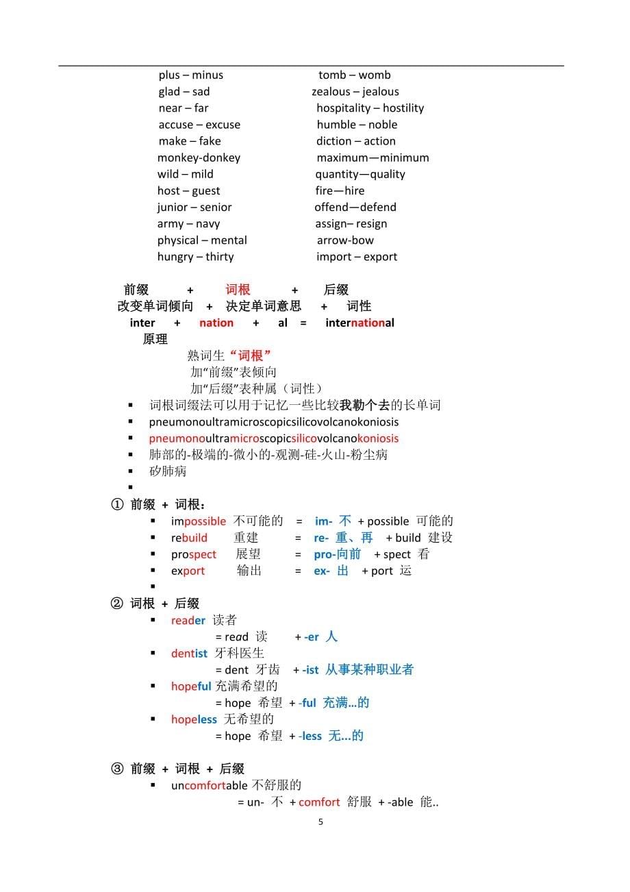 高考英语15天基础速成_第5页