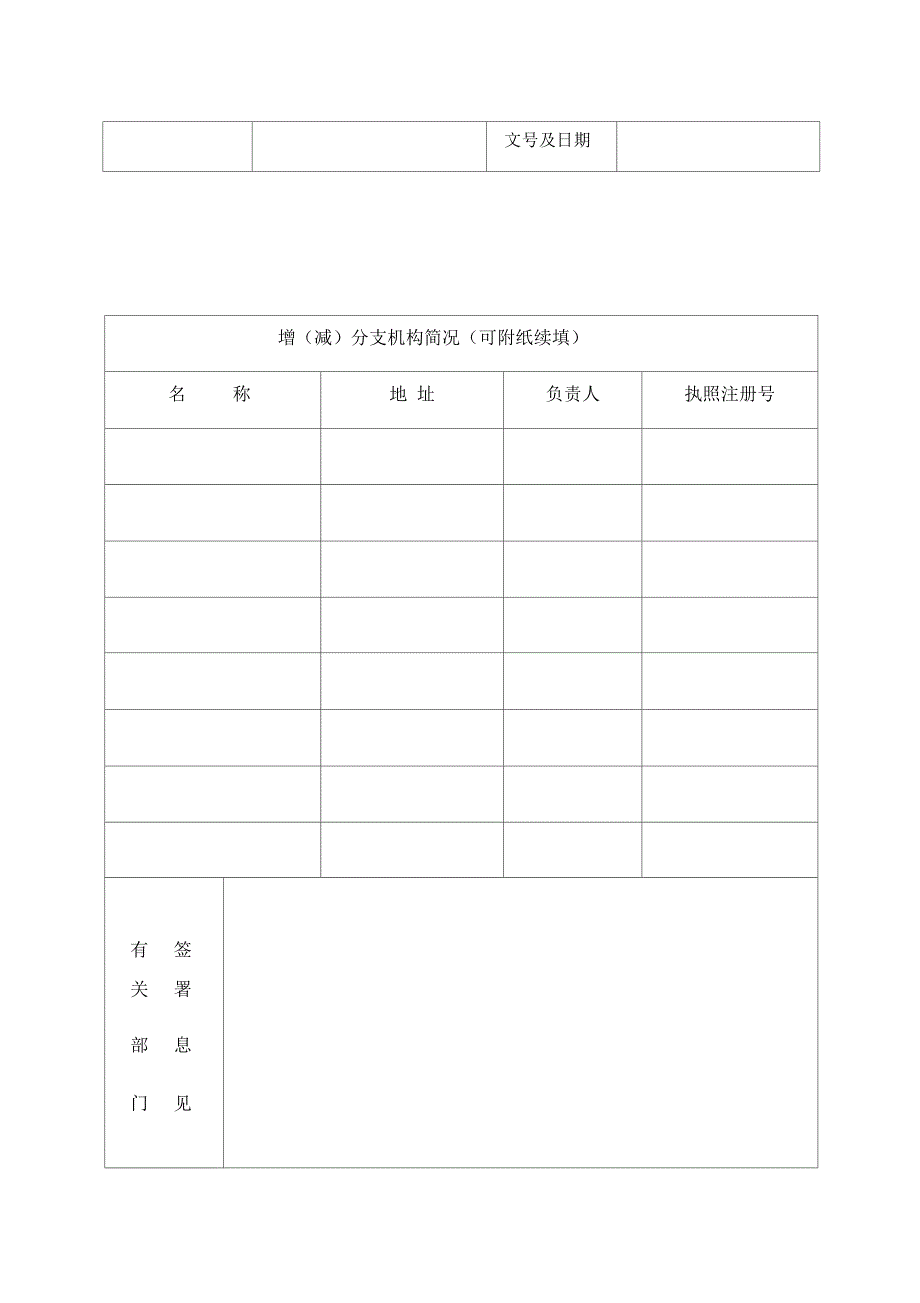 【管理表格】企业变更登记申请书_第3页