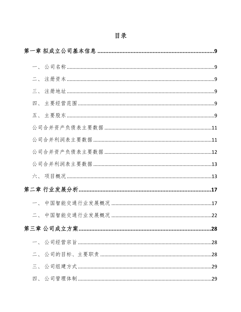 北京关于成立车载智能终端公司可行性报告_第2页