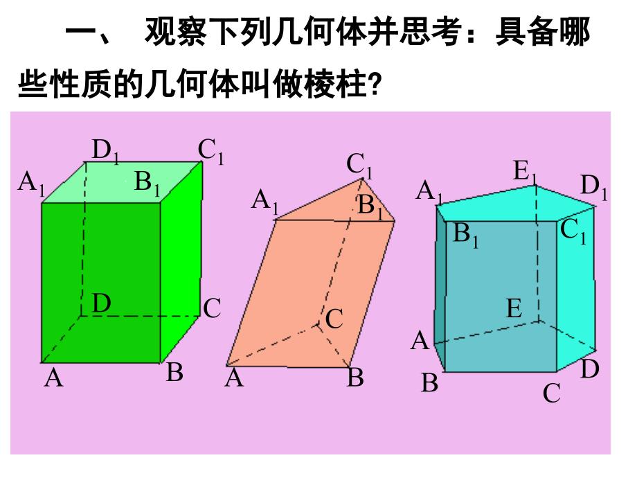 高一数学必修2空间几何体的结构.ppt_第1页