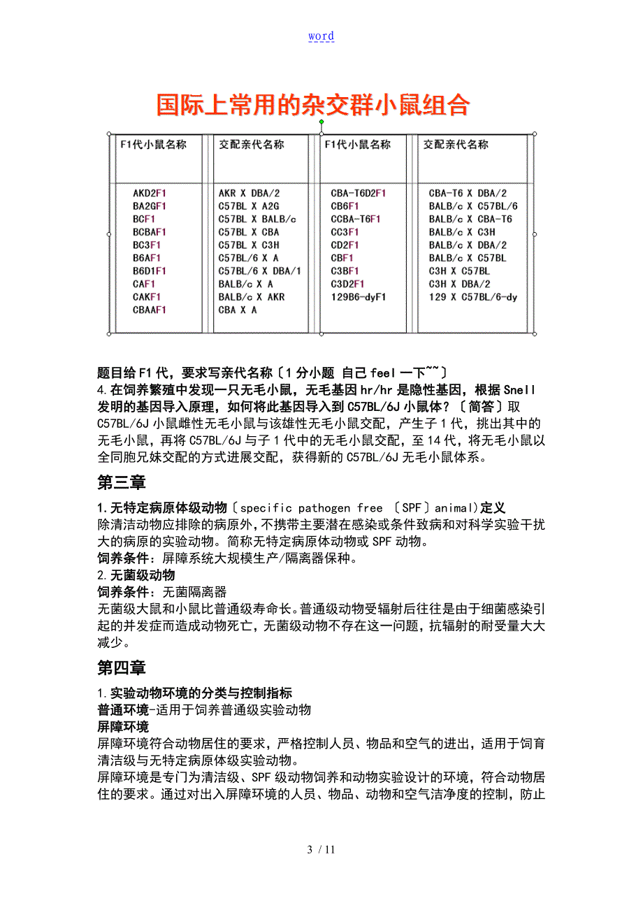 实验动物学完整重点_第3页