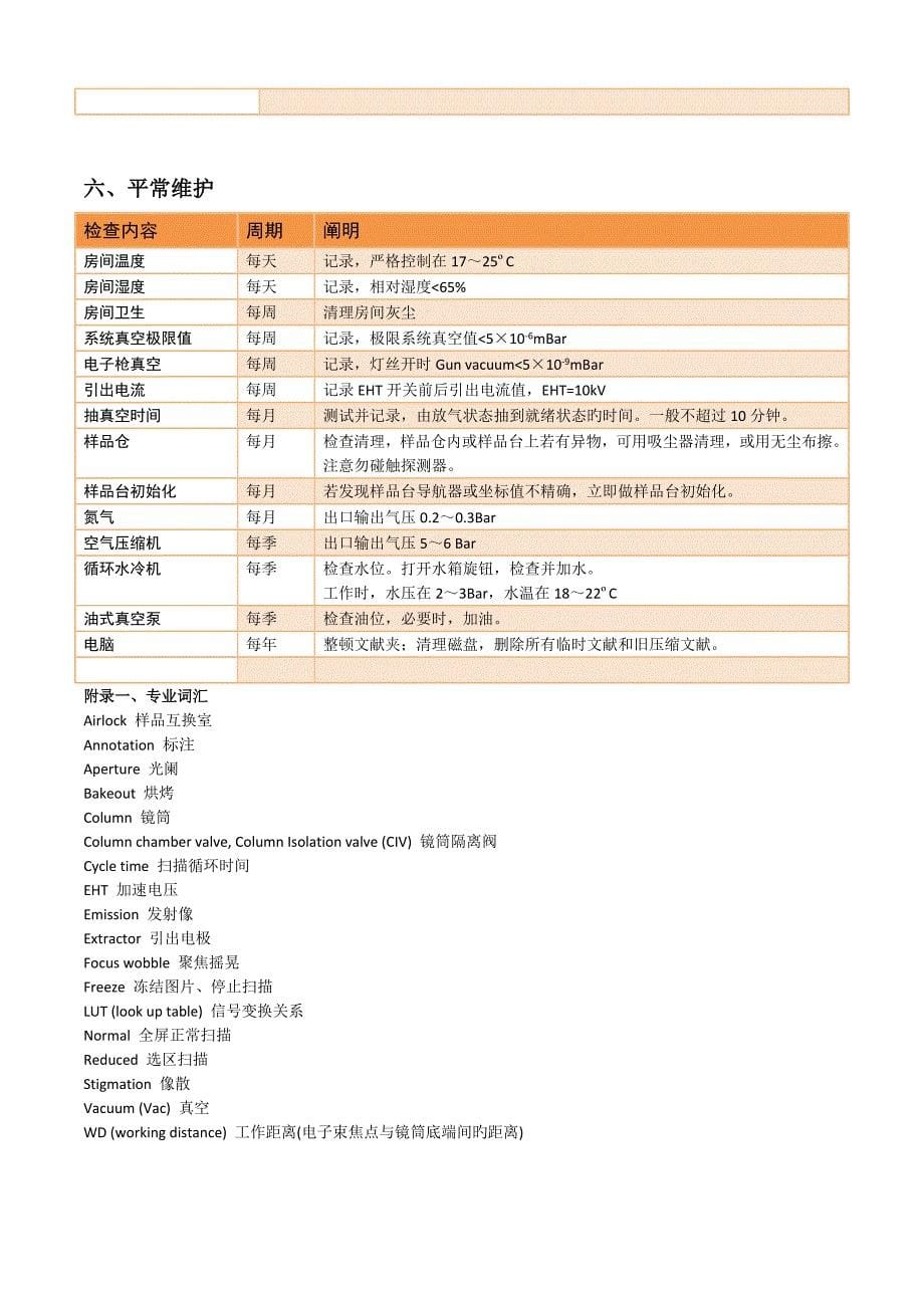 SEM操作使用手册_第5页