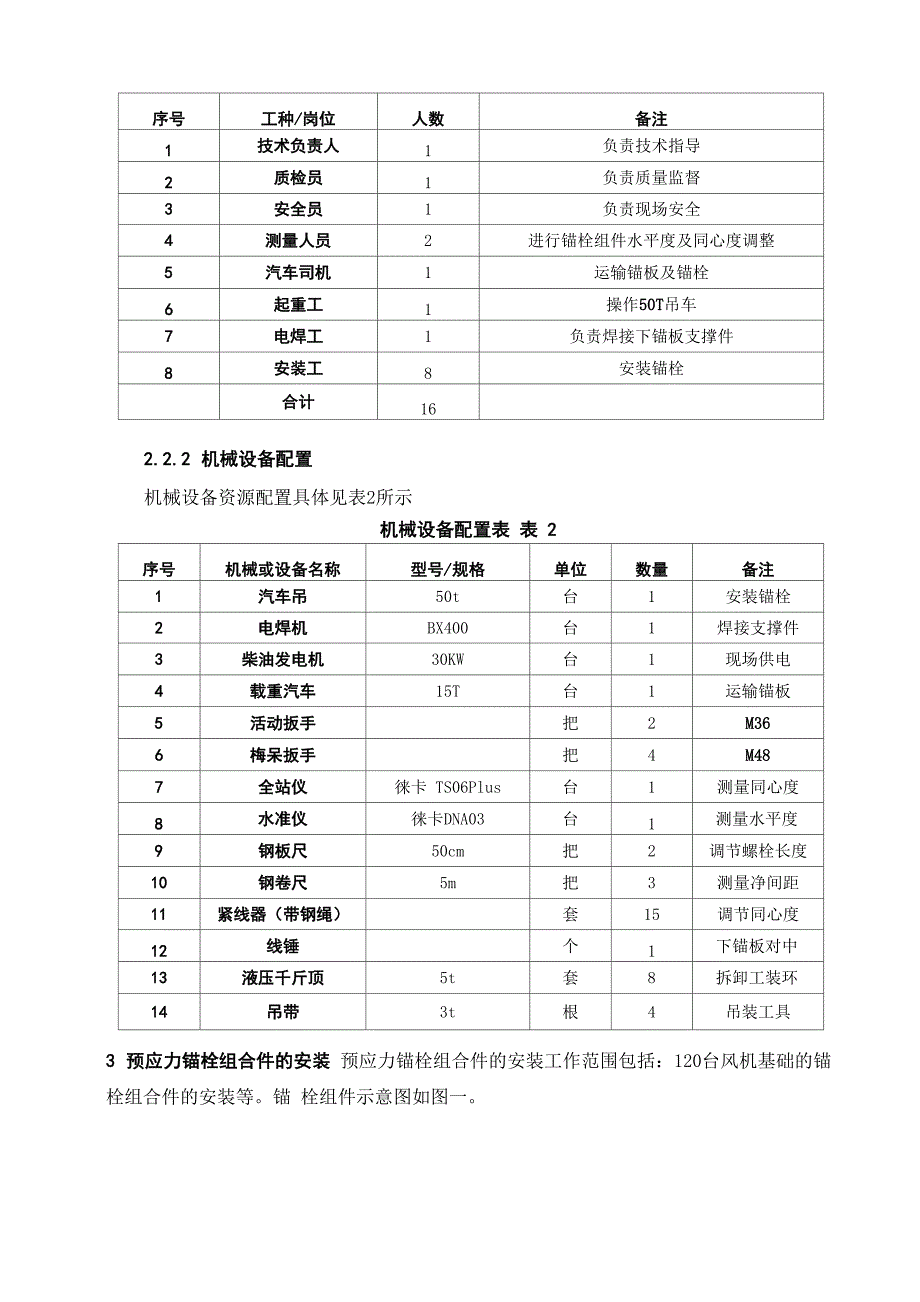 风机基础锚栓笼安装专项施工方案_第4页