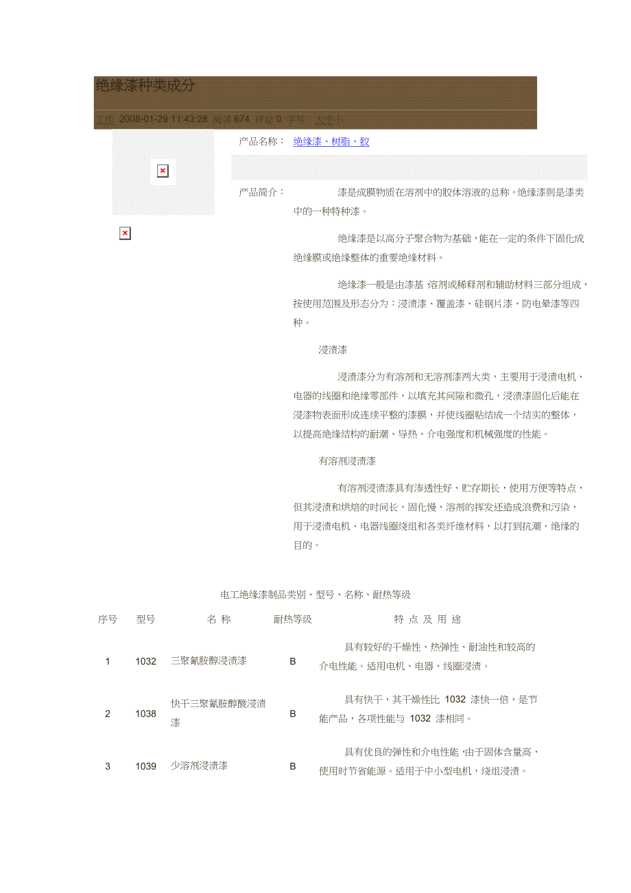 绝缘漆种类成分_第1页