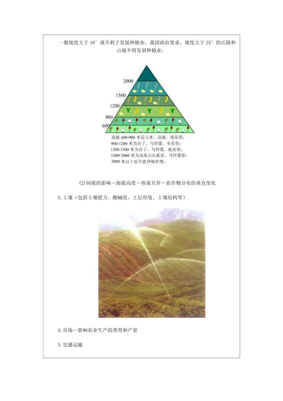 农业的区位选择教案_第3页