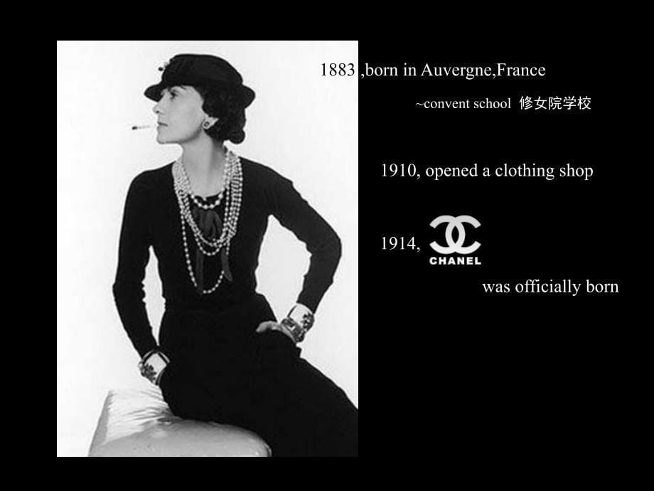 COCO-CHANEL-香奈儿英文介绍PPT优秀课件_第5页