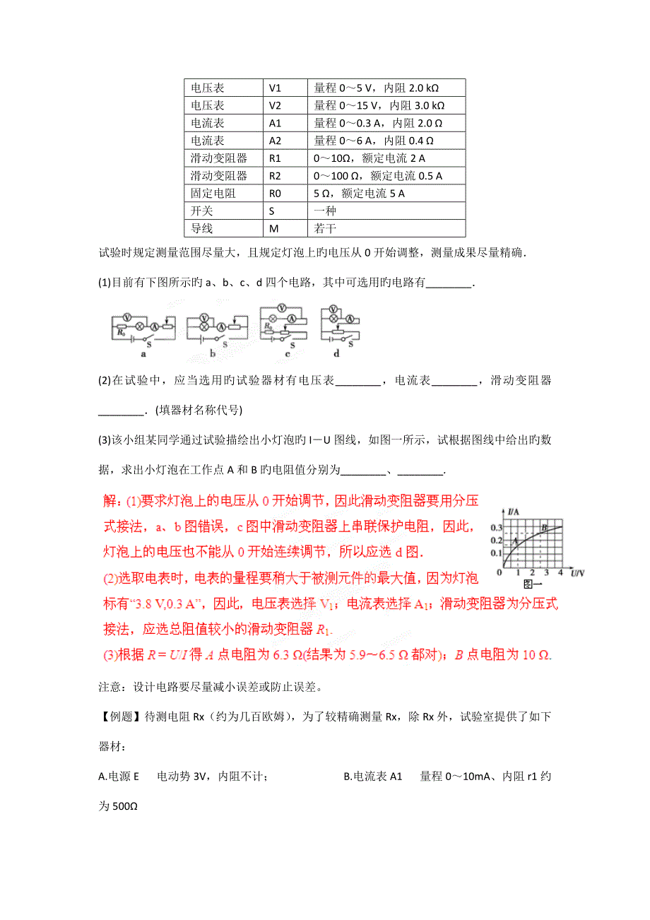 高中物理知识全解电学实验的创新设计_第2页