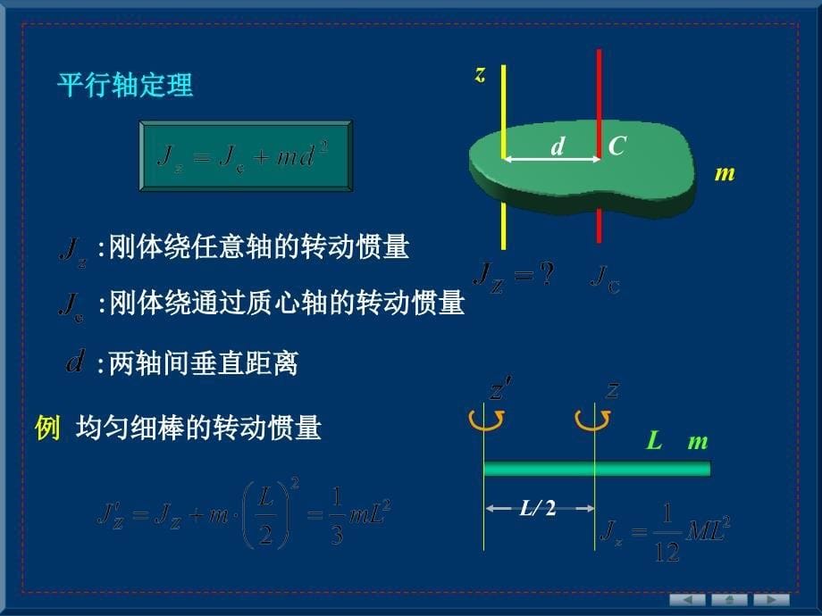 力矩刚体绕定轴转动微分方程_第5页