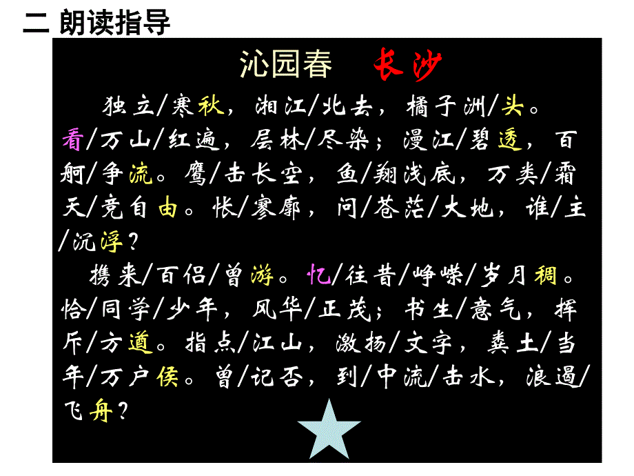 《沁园春&#183;长沙》ppt课件(31页)精编_第4页