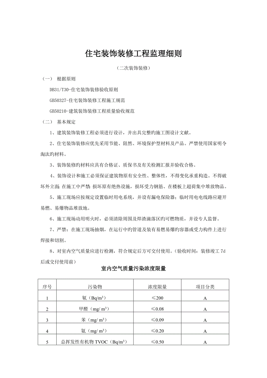 二次装修监理细则_第1页