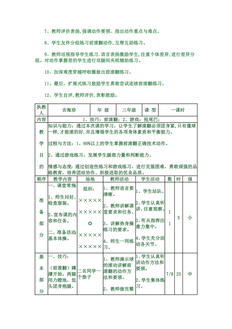 小学体育课教案_第2页