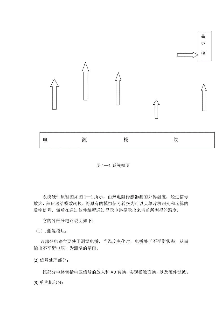 基于热敏电阻的数字温度计课程设计_第3页