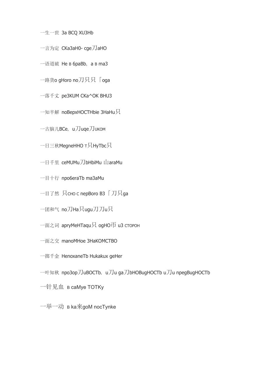 汉语常用语俄语表达_第1页