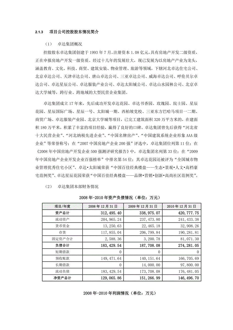 房地产股权投资项目尽职调查报告_第3页