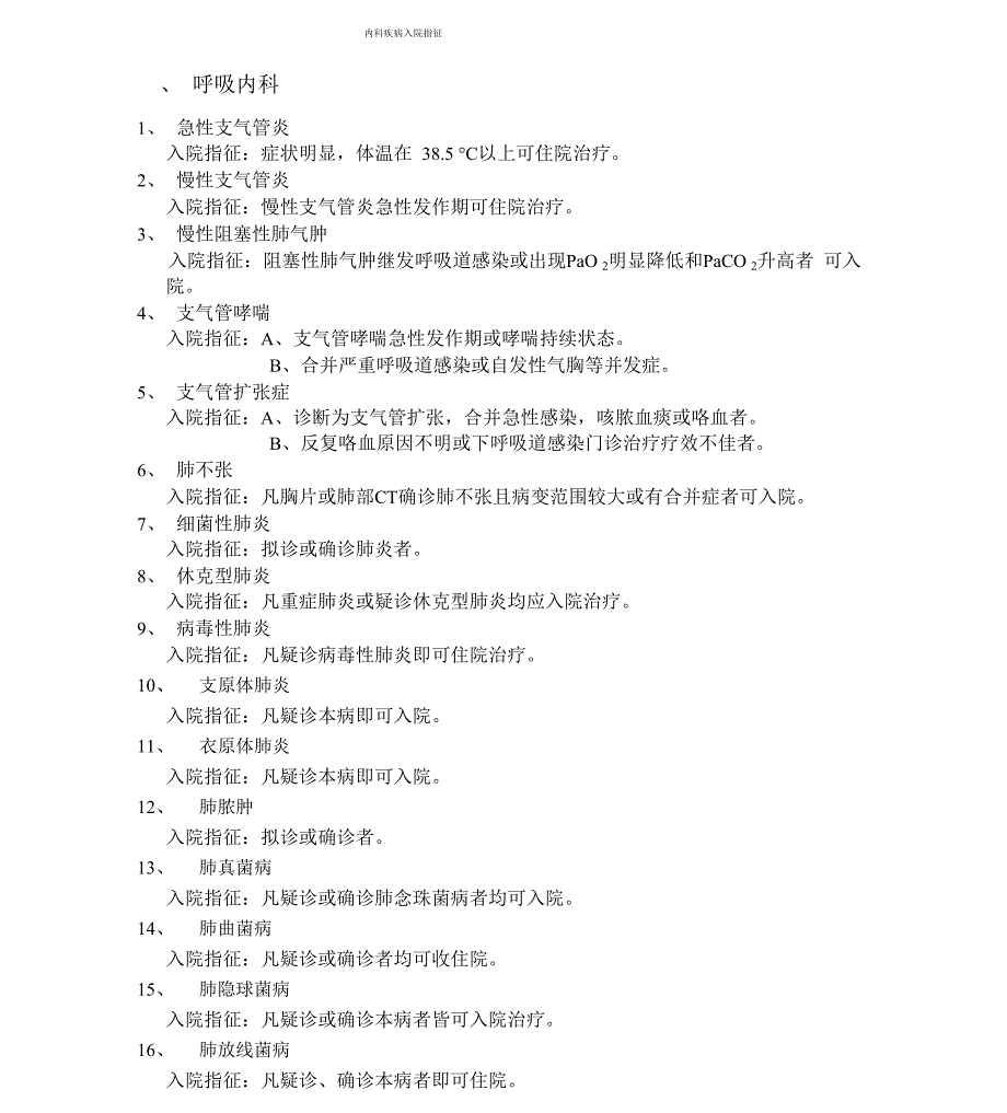 内科医保入院指征_第1页