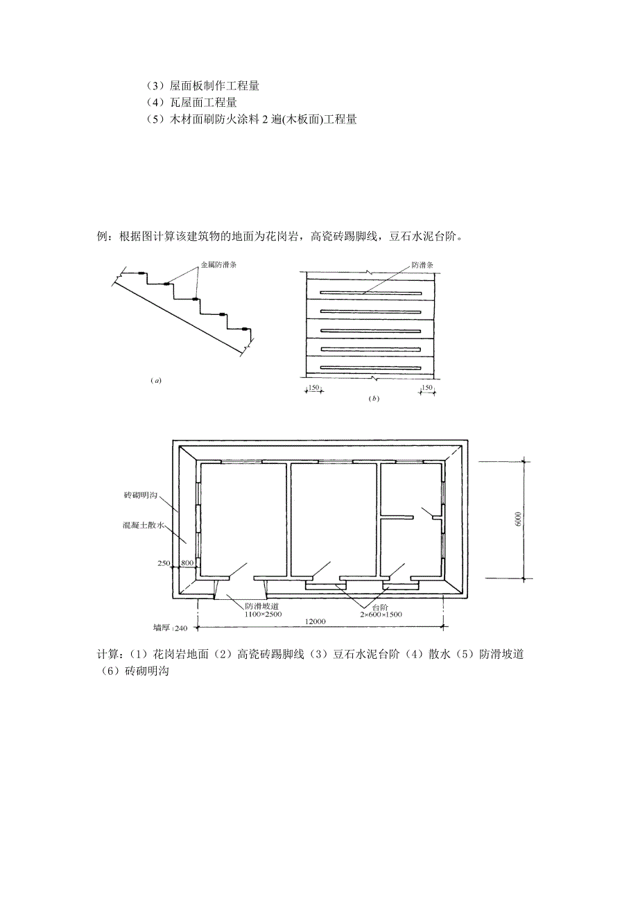 工程量清单计价试卷计算题及答案_第2页