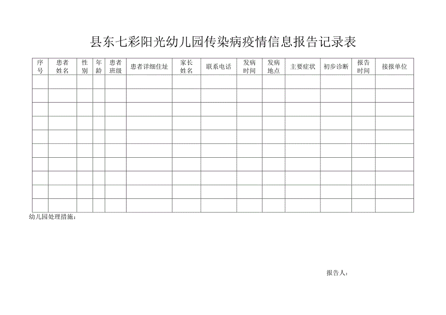 学校传染病登记及病愈复课查验记录表_第3页