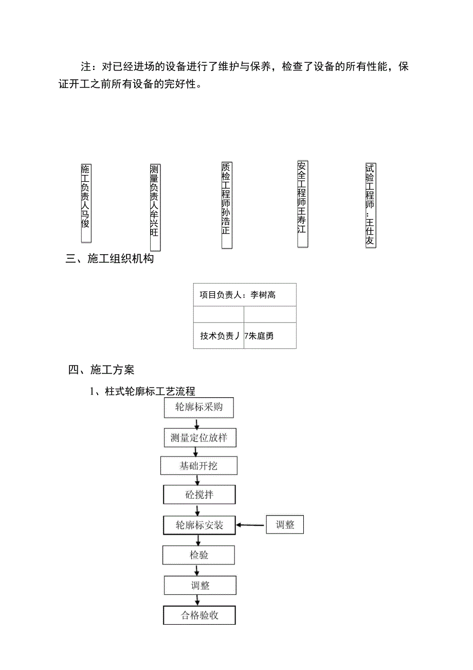 轮廓标施工方案_第2页