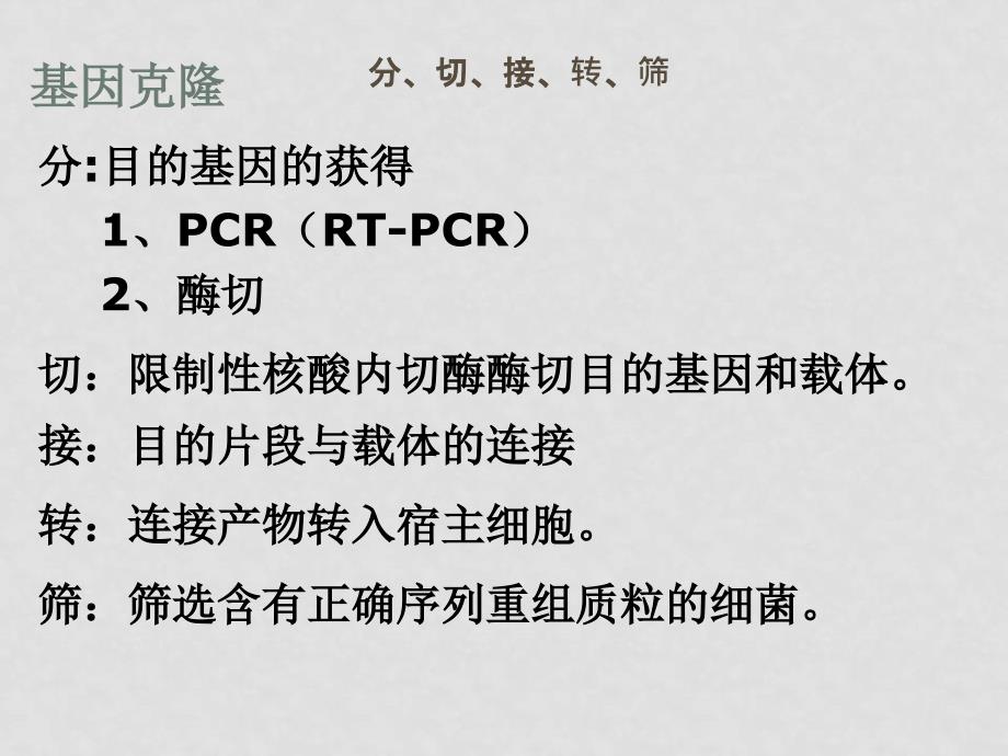 高中生物《克隆技术》课件浙江版选修三第一节(729)_第4页