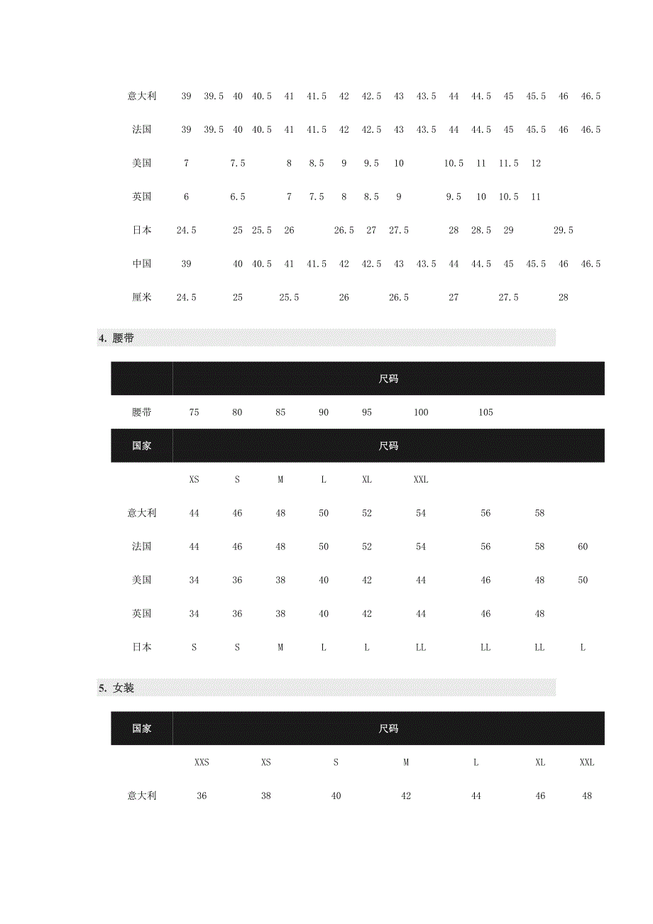 国际尺码对照表.docx_第2页