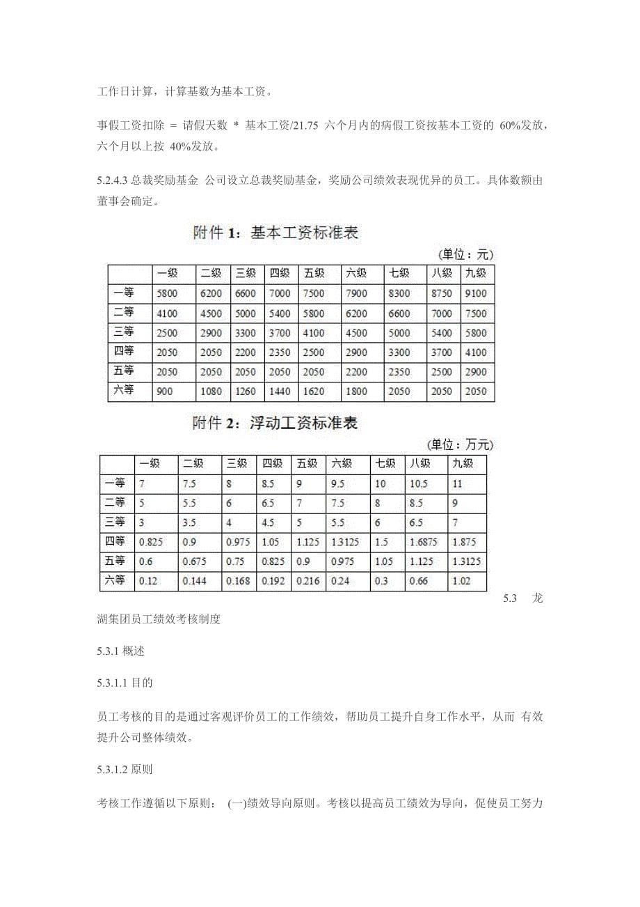 龙湖集团薪酬管理制度.docx_第5页