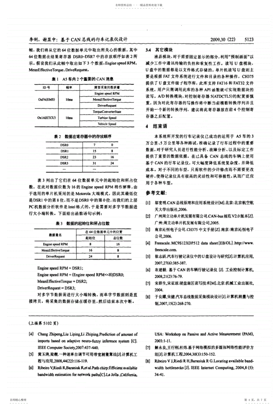 2022年2022年基于CAN总线的行车记录仪设计_第4页