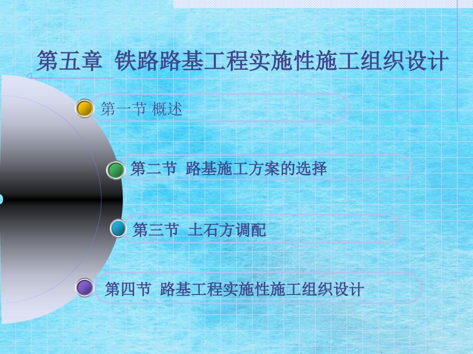 铁路路基工程实施性施工组织设计2ppt课件_第1页