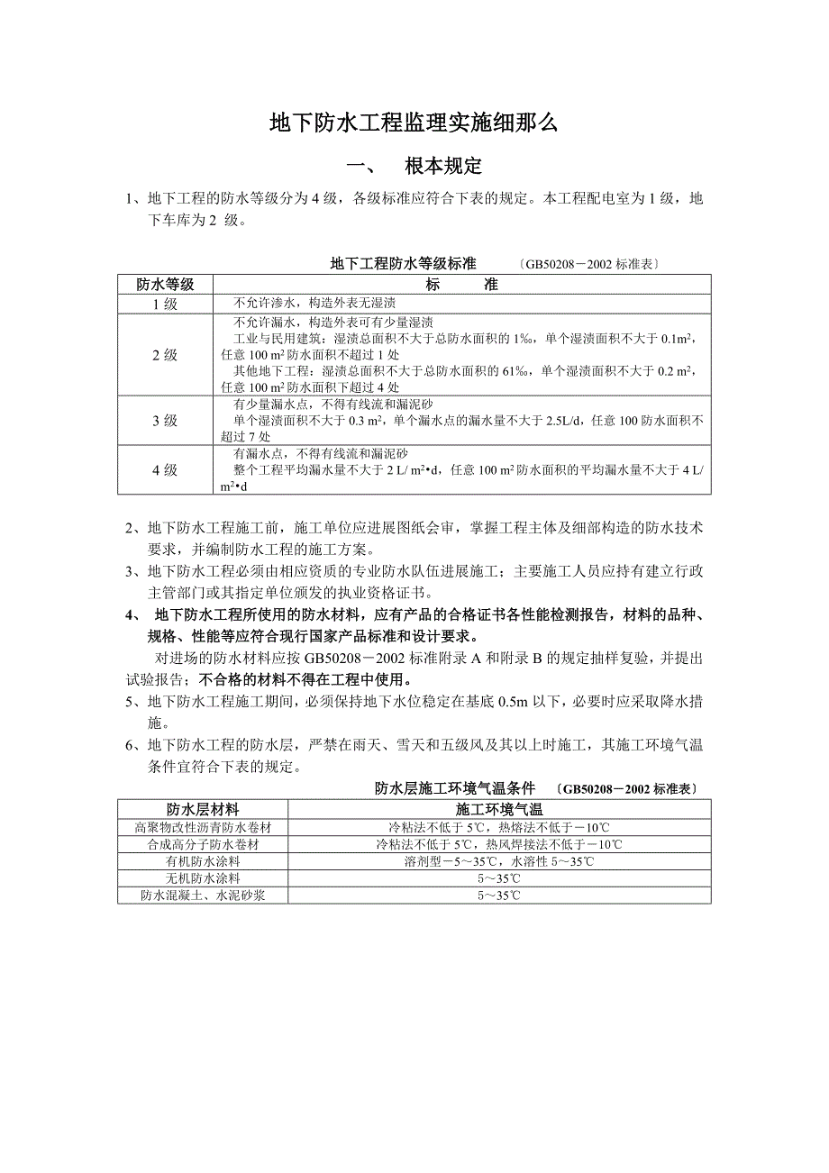 地下防水工程监理实施细则.doc_第2页