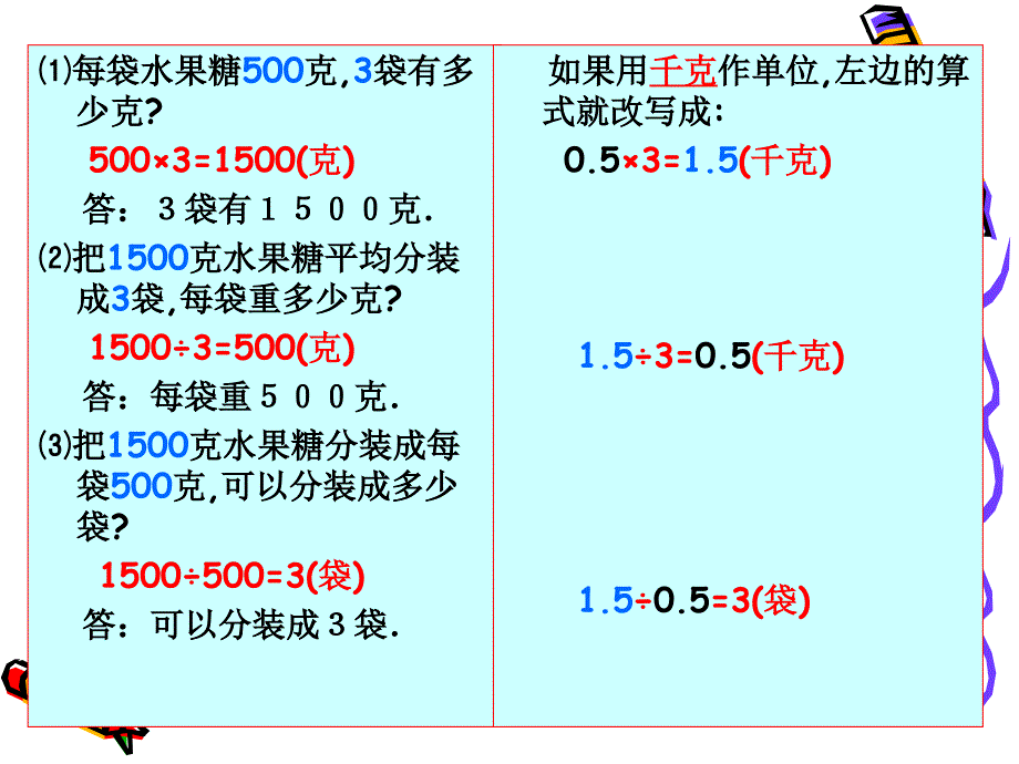 小数除法的意义_第3页