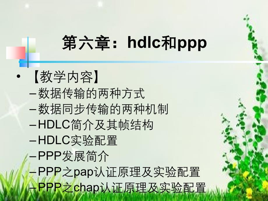 网络互联技术第06章HDLC和PPP基础_第3页