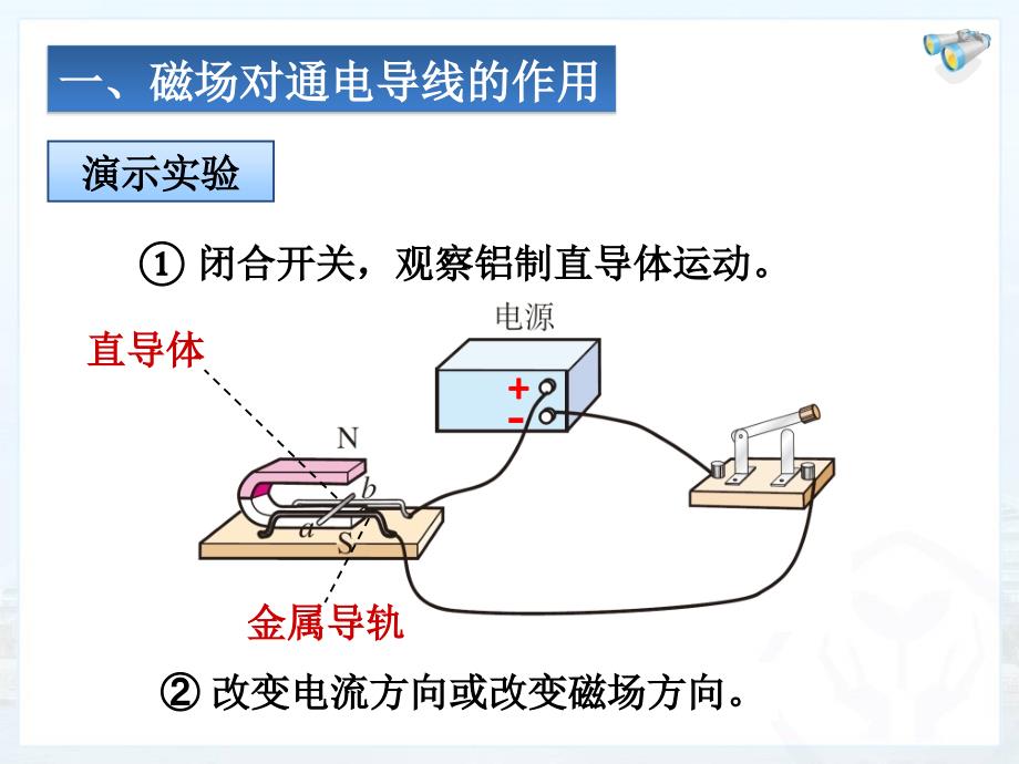 新人教版初中物理20[1]4《电动机》教学课件_第4页