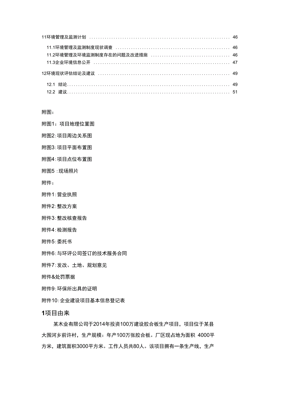 年产100万张胶合板项目现状环境影响评估报告_第3页