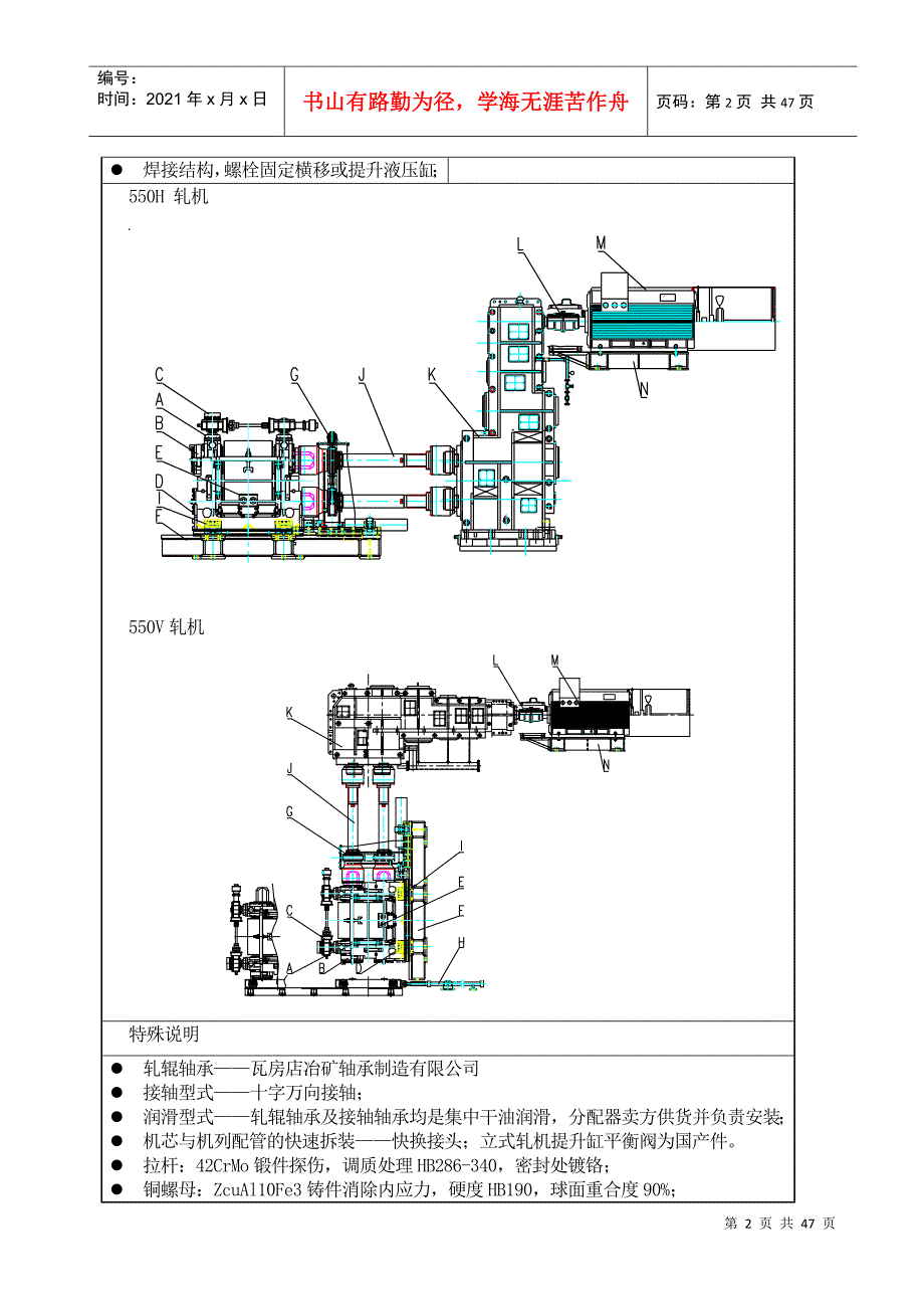 轧机区主轧设备规程培训教材_第2页