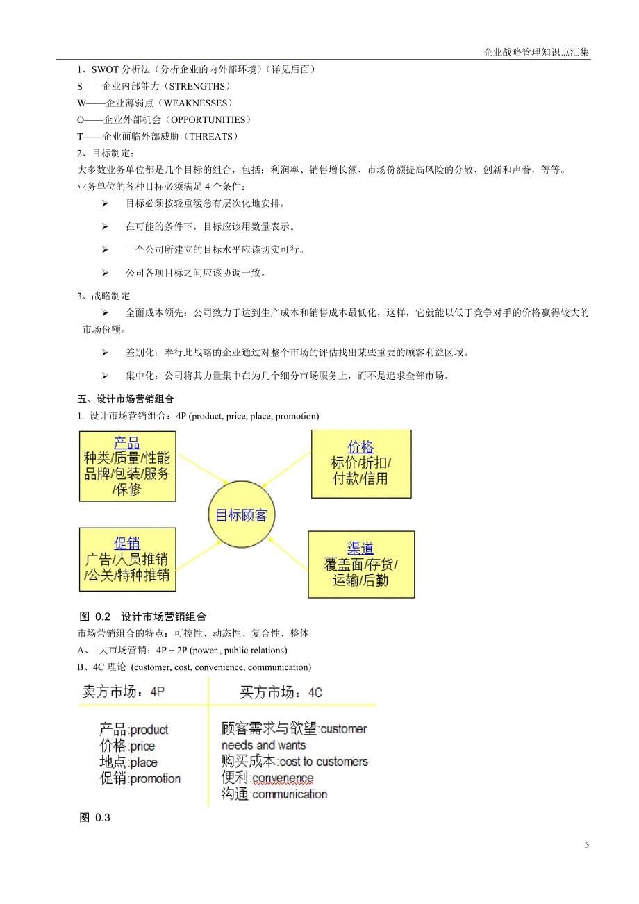 企业战略管理知识点汇集_第5页