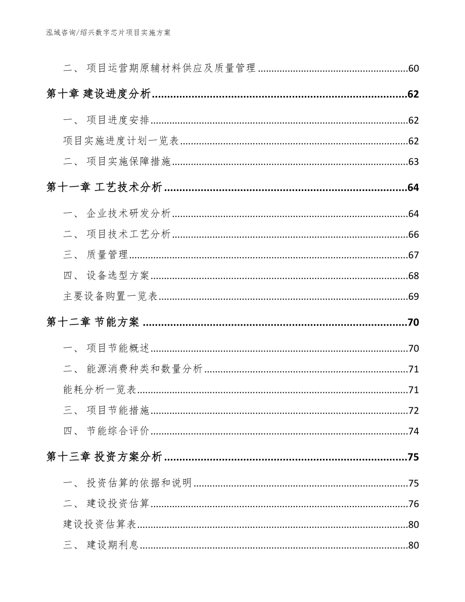 绍兴数字芯片项目实施方案_模板_第4页