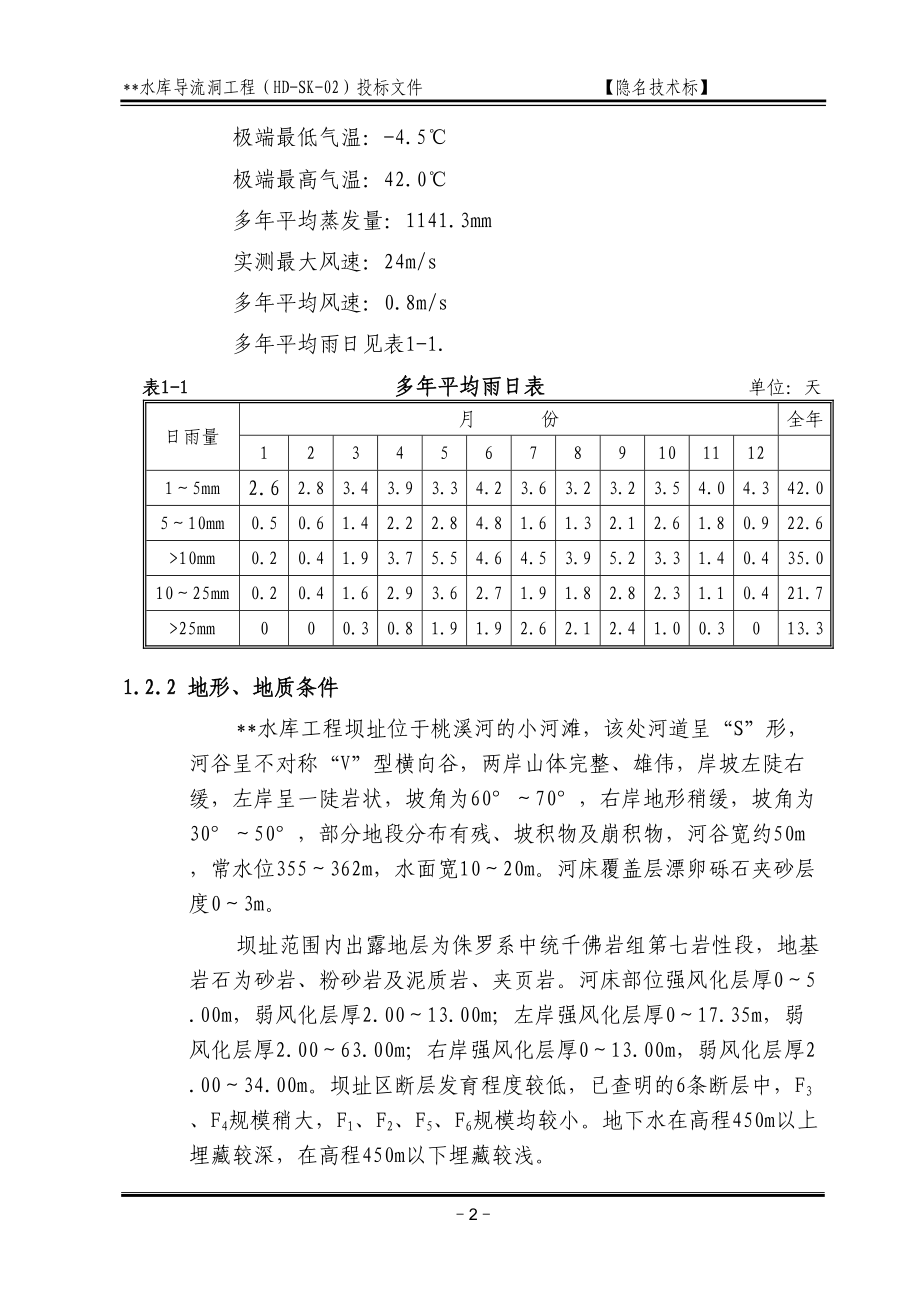 导流洞施工组织设计方案（天选打工人）.docx_第2页