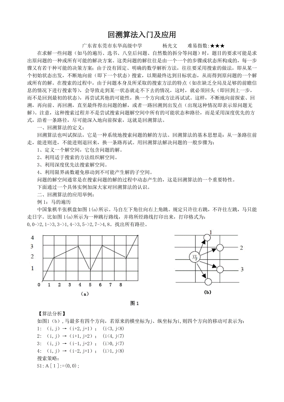 回溯算法入门及应用.doc_第1页