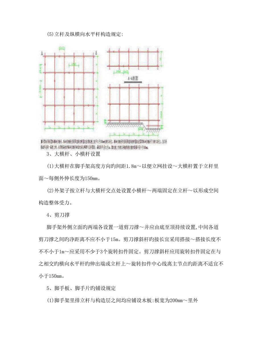 外双排脚手架技术交底_第4页