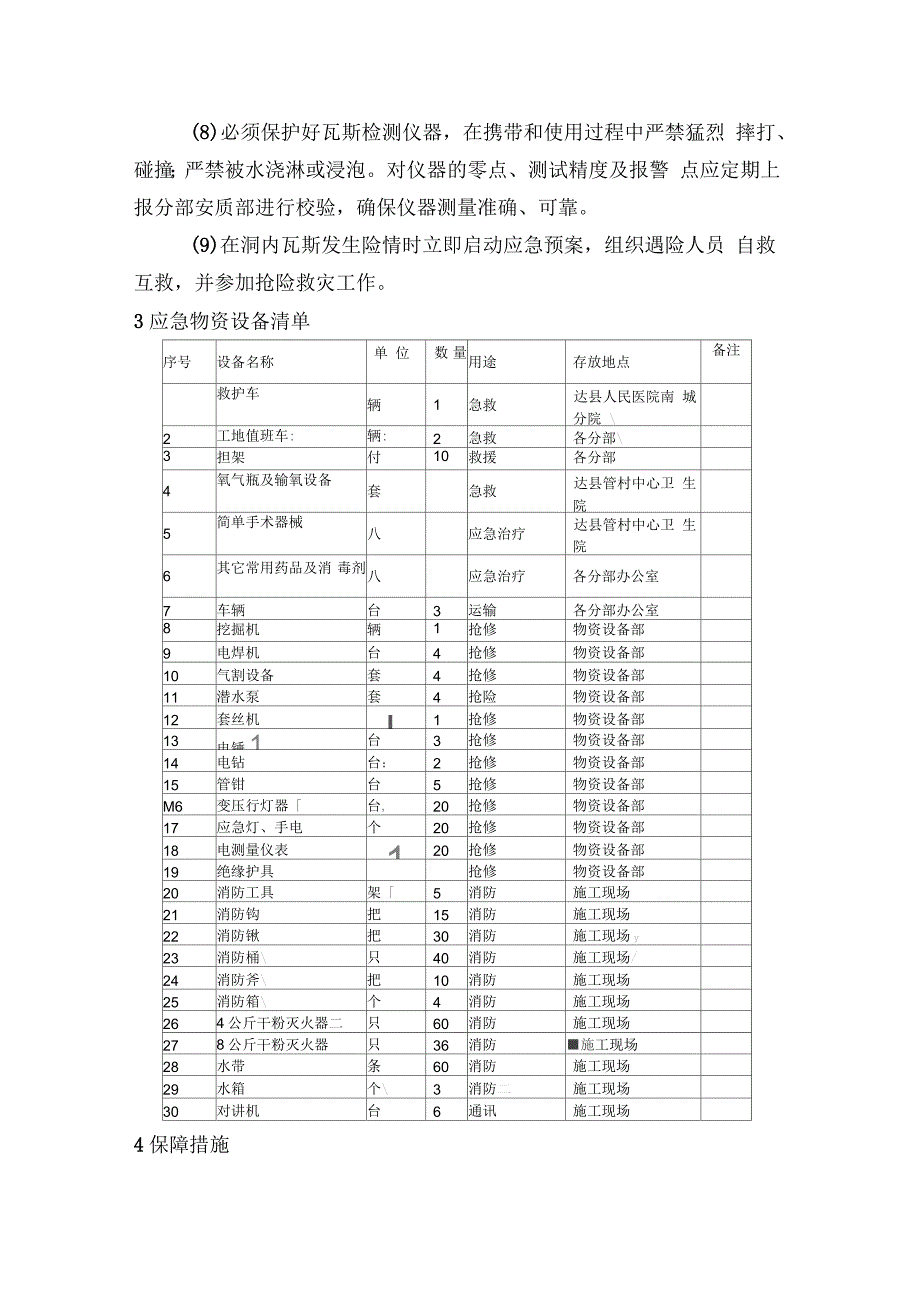 瓦斯隧道应急预案1_第4页