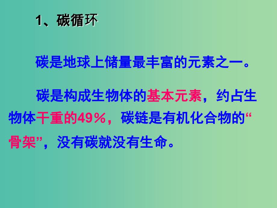 高中生物 稳态与环境 5.3生态系统的物质循环课件 新人教版必修3.ppt_第3页