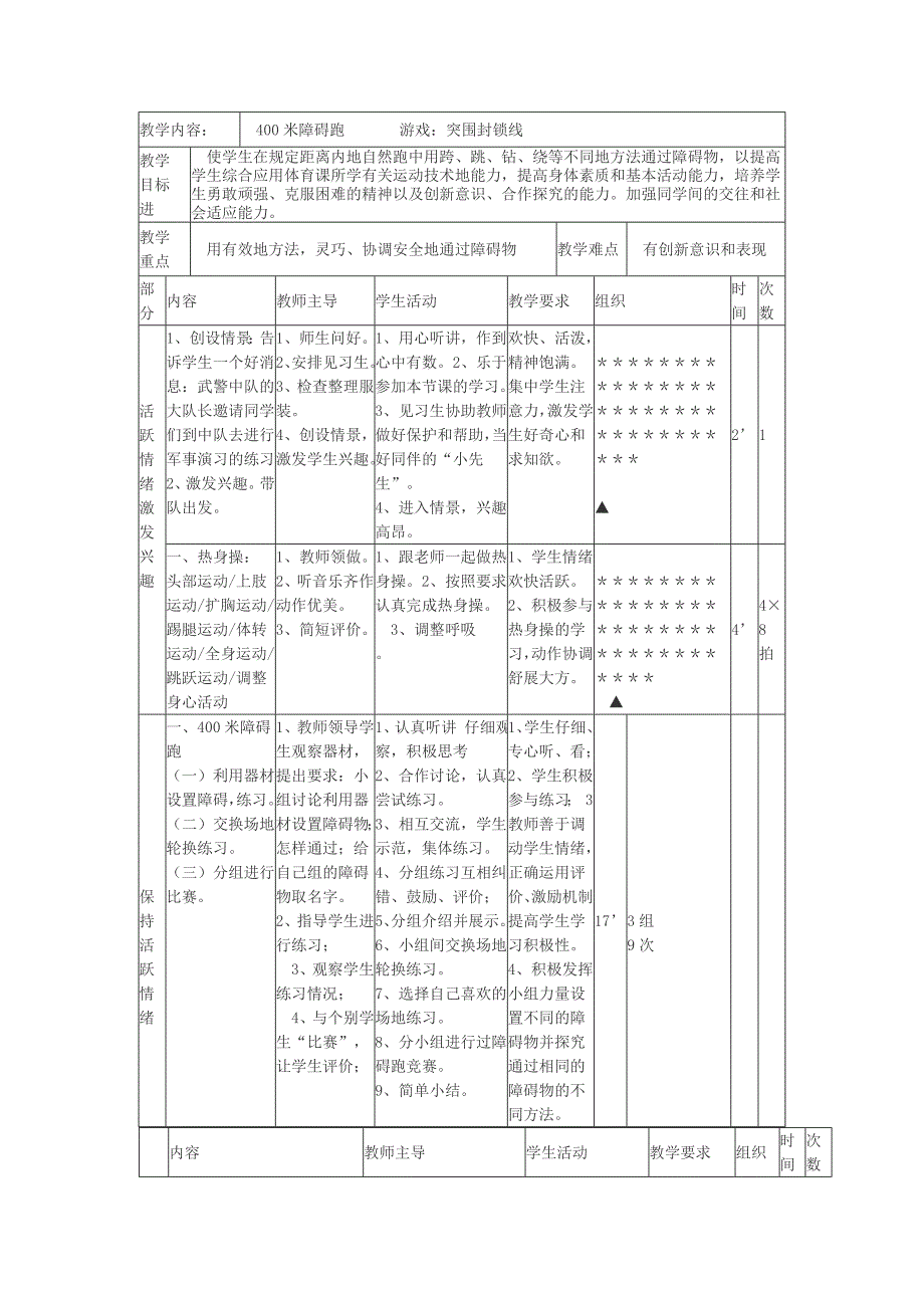 《400米障碍跑》教学设计.doc_第3页