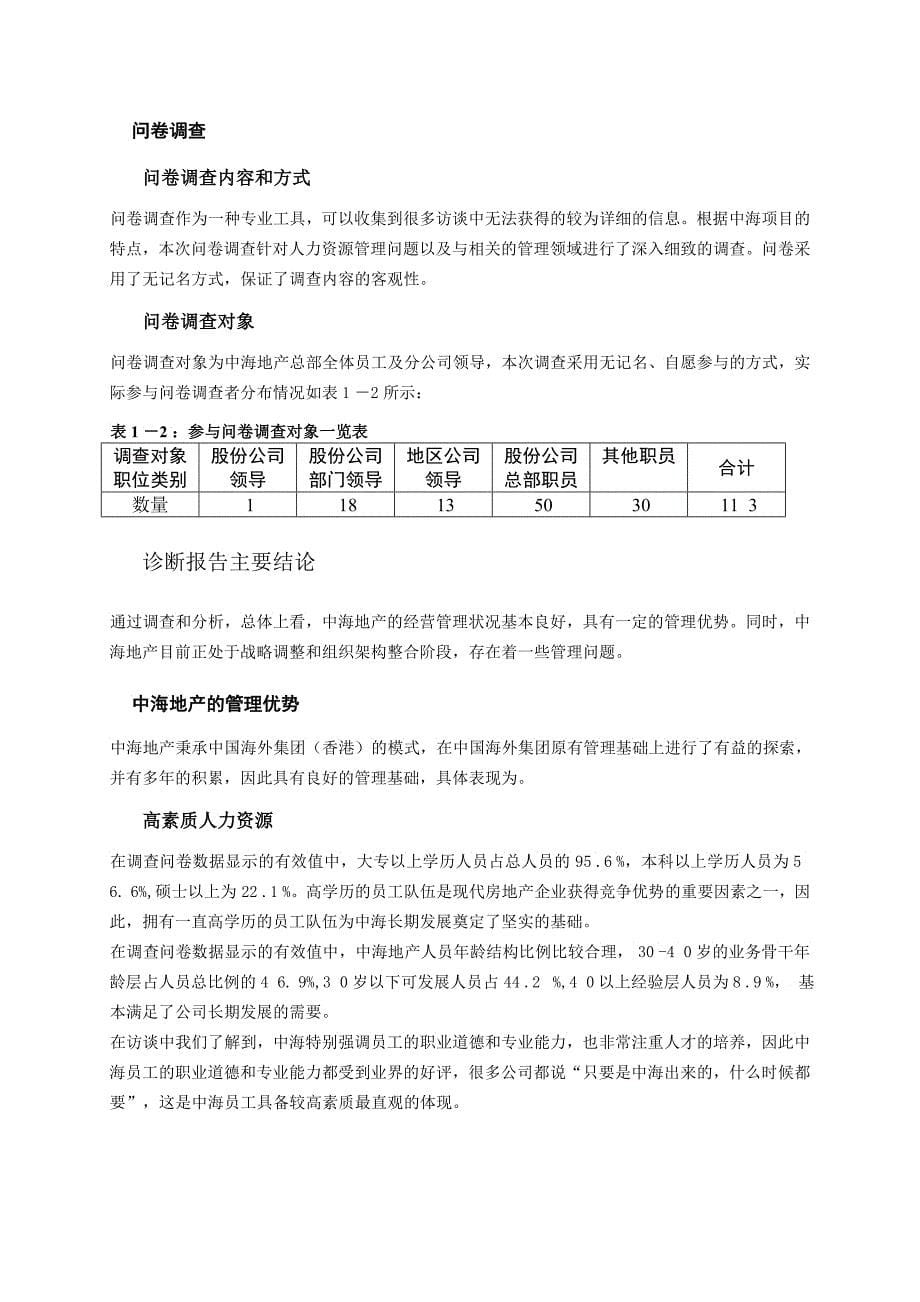 xx地产管理诊断报告案例_第5页